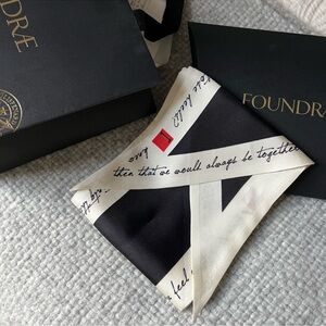 Foundrae 100% Silk Scarf
